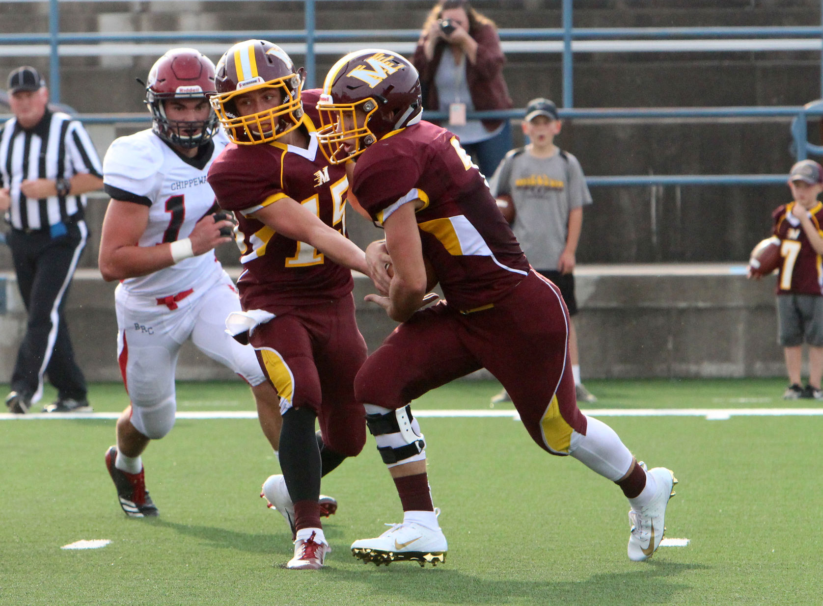 Chi-Hi football at Menomonie 8-31-18